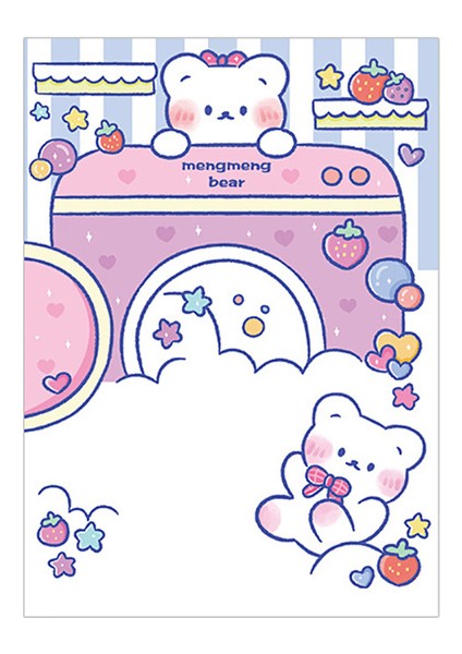 C 100 Sayfa Kawaii Yapışkan Notlar Eğlenceli Sevimli Bloknotlar Yapışkan Not Pedleri Ofis Ev Öğrencileri Için Kendinden Yapışkanlı Bloknot Oda Arkadaşları Hediyeler (Yurt Dışından)
