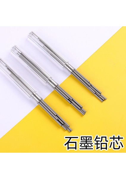 6 Kutu 48 Adet Kurşun Metal Plastik Oto Mekanik Kurşun Kalem 2.0mm 2b Yedek Çekirdek Grafit Toksik Olmayan Dolum Dayanıklı Kalınlaşmış Kalem Çubuk (Yurt Dışından)