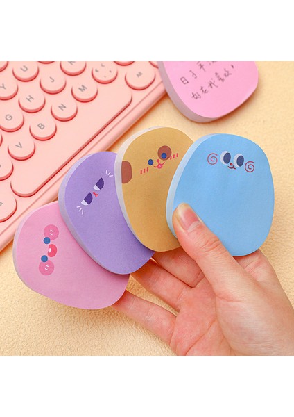 Mor 4 Adet 4 Adet 240 Sayfa Kawaii Yapışkan Not Not Defteri Bloknot Scrapbooking Yapılacaklar Listesi Çıkartmaları Yapışkan Not Kırtasiye Ofis Okul Kaynağı (Yurt Dışından)