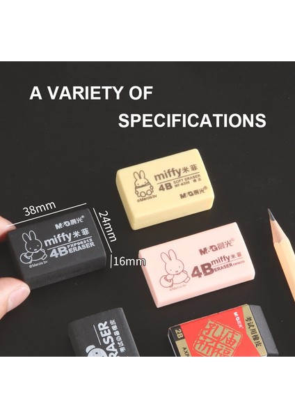 2 Adet 40-26MM Siyah Mg 2 Adet Okul Malzemeleri Kurşun Kalem Silgisi Hediyeler Okul Ofis Düzeltme Malzemeleri Silgi Kauçuk Çocuklar Için (Yurt Dışından) fırsatları