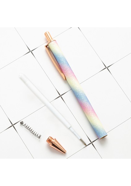 Gül Altın Tükenmez Kalemler Metal Basın Geri Çekilebilir Pürüzsüz Yazma Altın Pembe Kız Hediye Dayanıklı Ofis Okul Malzemeleri Kırtasiye Yazma Kalem (Yurt Dışından) modelleri