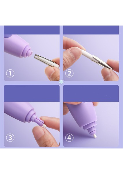 B3 Karikatür Unicorn USB Şarj Edilebilir Elektrikli Silgi Otomatik Çocuk Sevimli Silgi Öğrenci Kurşun Kalem Silgisi Sanat Silgi Ofis Malzemeleri (Yurt Dışından) fırsatları
