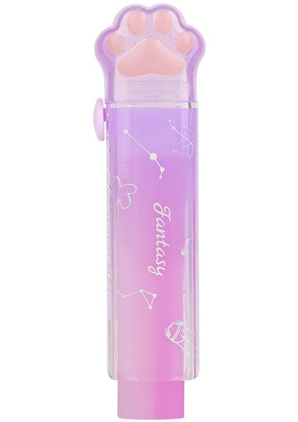 Mor 1 Adet Kedi Paw Kauçuk Silgi Çocuklar Için Sevimli Itme-Çekme Kalem Şekli Kurşun Kalem Silgisi Öğrenci Kawaii Kırtasiye Çocuk Okul Malzemeleri (Yurt Dışından)