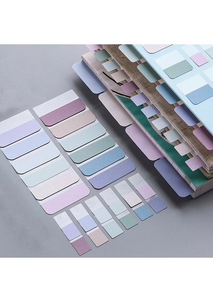 Açık Renk 240PC 1pcs Yaratıcı Renkli Floresan Pet Yapışkan Not Öğrenci Yırtılabilir Indeks Etiket Kağıt Para Pedi Çocuk Hediyeleri Ofis Okul Malzemeleri (Yurt Dışından) fiyatları