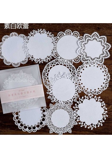 Stil 6 10 Adet Vintage Kelebek Yaprak Kağıt Doku Malzeme Deco Kırtasiye Scrapbooking Kartları Günlük Kaydı Dıy Retro Malzemeler Kağıt (Yurt Dışından)