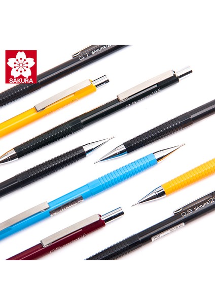 0.5mm Koyu Yeşil Sakura XS-123/125/127/129 Mekanik Pres Otomatik Kalem Aktivite Kalemleri 0.3/0.5/0.7/0.9mm Çizim Yazma Okul Kırtasiye (Yurt Dışından)