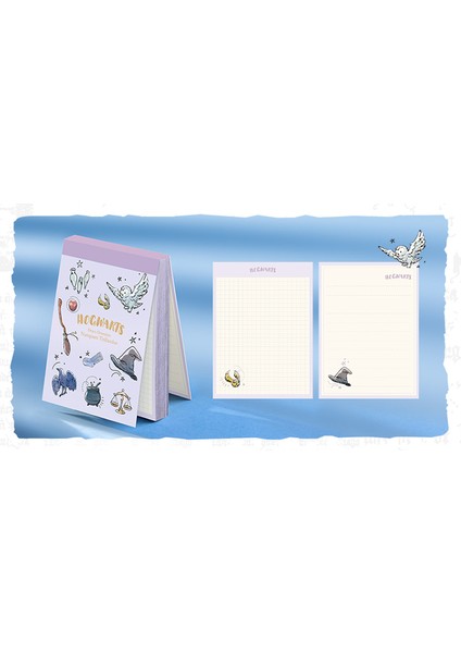 Mor Deli 21755 Harry Potter Not Defteri Pad Notları Yapışkan Not Kawaii Bloknot Ofis Okul Kırtasiye (Yurt Dışından)