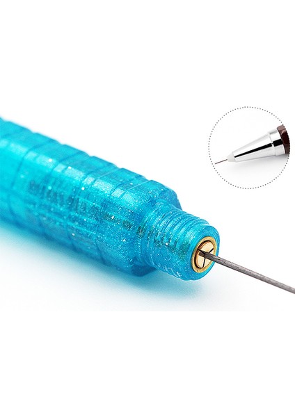 Parlak Açık Pembe Zebra Çizim Otomatik Kalem MA53 0.5mm Uçuş Rengi Şeffaf Altıgen Çubuk Dönen Düşük Ağırlık Merkezi Anti-Kırılma Kurşun (Yurt Dışından) fırsatları