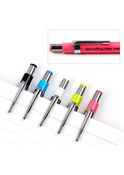 Parlak Açık Pembe Zebra Çizim Otomatik Kalem MA53 0.5mm Uçuş Rengi Şeffaf Altıgen Çubuk Dönen Düşük Ağırlık Merkezi Anti-Kırılma Kurşun (Yurt Dışından) indirimleri