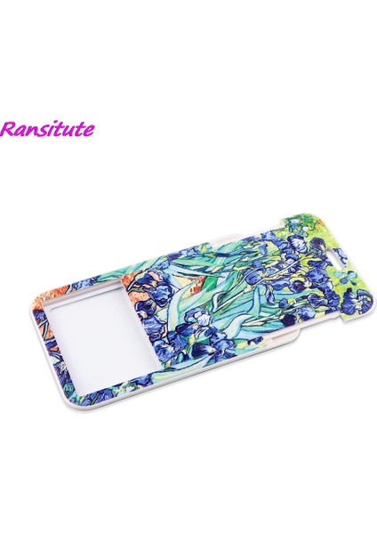Stil 3 Ransitute R1846 Van Gogh Sanat Moda Boyunluklar Kımlık Rozeti Tutucu Otobüs Geçiş Kılıfı Kapak Kayma Bankası Kredi Kartı Tutucu Askı Kart Sahibi (Yurt Dışından) indirimleri