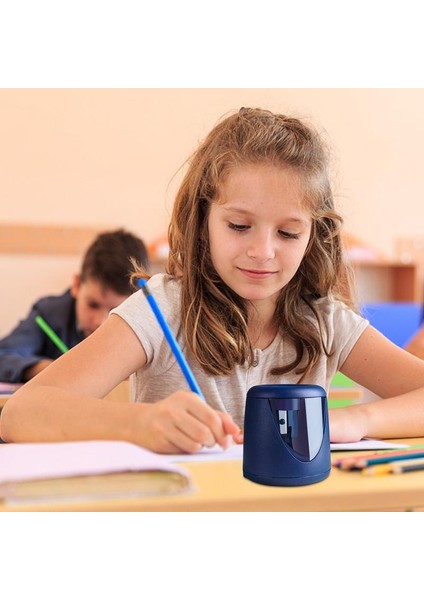 Mor Dayanıklı Elektrikli Renkli Otomatik Kalemtıraş Renkli Kalemler Için Keskinleştirmek Mekanik Ofis Okul Malzemeleri Kırtasiye (Yurt Dışından) fırsatları