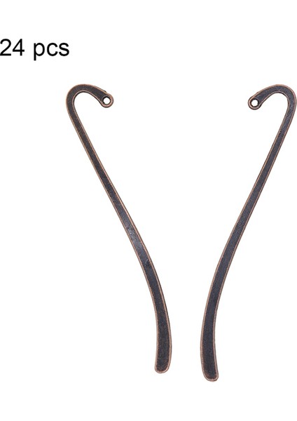 Bakır 24 Adet Kanca Imi Takı Yapımı Kitap Ayracı Ev Koleksiyonu Kolye Hediyelik Eşya Boncuk Dıy El Sanatları Antik Altın (Yurt Dışından)