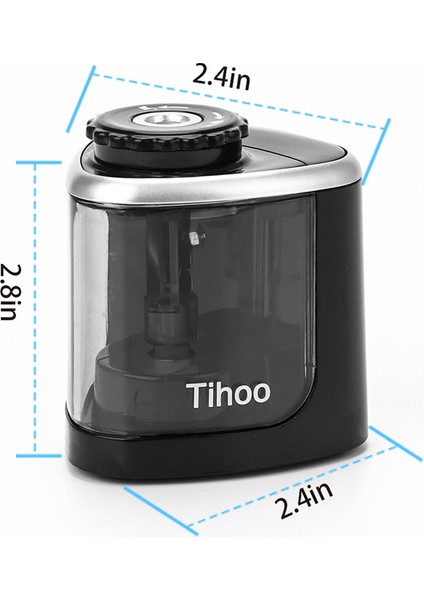 Beyaz Elektrikli Otomatik Kalemtıraş Ayarlanabilir Mod Kalem Kırtasiye Ev Ofis Okul Malzemeleri (Yurt Dışından) fırsatları