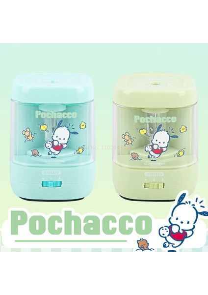 Rastgele 1 Adet Sanrio Pochacco Sevimli Otomatik Kalemtıraş Elektrikli Kalemtıraş Çocuklar ve Öğrenciler Için Tam Otomatik Çocuk Hediyeler (Yurt Dışından)