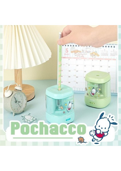 Rastgele 1 Adet Sanrio Pochacco Sevimli Otomatik Kalemtıraş Elektrikli Kalemtıraş Çocuklar ve Öğrenciler Için Tam Otomatik Çocuk Hediyeler (Yurt Dışından) fırsatları