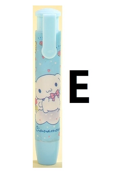 E Sanrio Kawaii Öğrenci Silgi Anime Desen Basın Kauçuk Silgi Yaratıcı Okul Öğrenme Kırtasiye Mymelody Kuromi Cinnamoroll (Yurt Dışından)