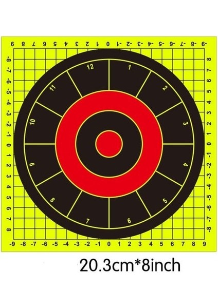 Nz5 Çekim Hedefleri 8 Inç Yuvarlak Hedef Pasters Çekim Çıkartmaları Kendinden Yapışkanlı Çıkartmalar Çekim Avcılık Hedef Noktalar Sticker Tabanca Tüfekler 50 Adet/takım (Yurt Dışından)