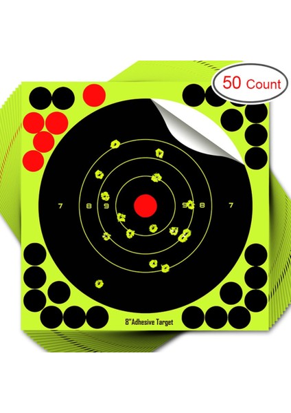 Nz5 Çekim Hedefleri 8 Inç Yuvarlak Hedef Pasters Çekim Çıkartmaları Kendinden Yapışkanlı Çıkartmalar Çekim Avcılık Hedef Noktalar Sticker Tabanca Tüfekler 50 Adet/takım (Yurt Dışından) modelleri