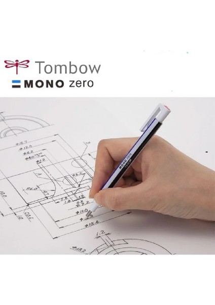 2 Kare Dolum Tombow Mono Sıfır Kurşun Kalem Silgisi Itme Kauçuk Doldurulabilir Kalem Basın Tipi Plastik Japon Kırtasiye Sanat Öğrenci Çizim Malzemeleri (Yurt Dışından) fırsatları