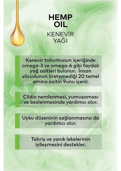 Kenevir Yağ (Kendir Yağı ) 50 ml