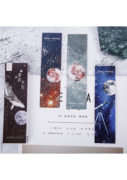 30 Adet 30 Adet Imi Dolaşım Uzaya Mermi Günlük Tutma Aksesuarları Estetik Gezegen Astronot Hediyeler Öğrenci Malzemeleri Kitap Ayracı (Yurt Dışından) indirimleri