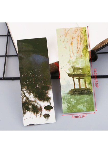 Stil 5 30 Adet Yaratıcı Çin Tarzı Kağıt Imleri Boyama Kartları Retro Güzel Kutulu Imi Hatıra Hediyeler (Yurt Dışından) fırsatları