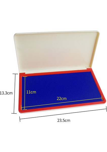 Kırmızı Kırmızı Masa Büyük Inkpad Palmiye Pençe Baskı Iş Mürekkep Pedleri Hızlı Kuru El Izi Ayak Parmak Baskı Mürekkep Iş Çocuk Oyuncakları Için (Yurt Dışından) modelleri