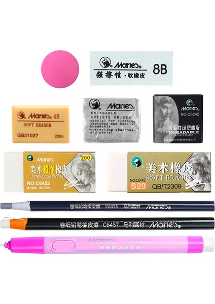 Vurgulamak B Çeşitli Silgi Koleksiyonu Vurgulamak Silgi Seti Sanat Resim Için Öğrencilerin Yazma Düzeltme Kroki Grafiti Dıy Okul Malzemeleri (Yurt Dışından) fiyatları