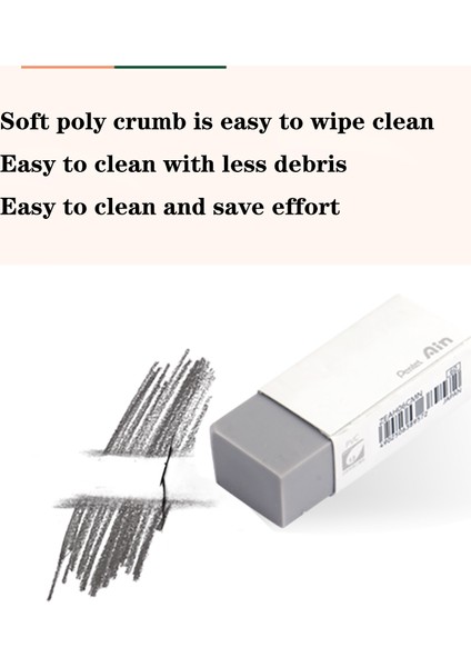 3 Adet Japon Pentel Silgi Yeni Yüksek Polimer Temiz Öğrenci Kalem Özel Sevimli Kırtasiye Güzel Okul Malzemeleri Kurşun Kalem Silgisi (Yurt Dışından) fırsatları