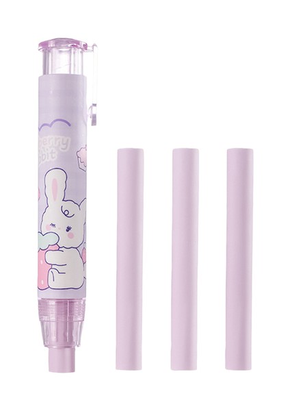 Tavşan 2 Karikatür Itme-Çekme Çizim Silgi Ofis Personeli Için Öğrenci Kırtasiye Malzemeleri Için Güzel Silgiler Oluşturmak (Yurt Dışından)