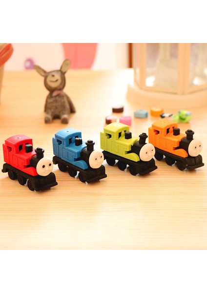 Yeşil 2 Adet Sevimli Karikatür Tren Modelleme Kauçuk Çocuk Öğrenme Kırtasiye Hediye Ödül Kawaii Okul Malzemeleri Kauçuk (Yurt Dışından) fırsatları
