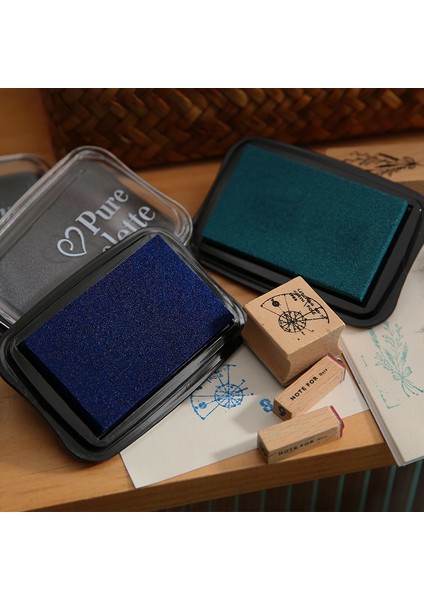 H Retro Renkli Su Bazlı Baskı Masası Içbükey Bel Rengi Dıy Çocuk Parmak Boyama Mühür El Hesabı Öğrenci Baskı Çamur (Yurt Dışından) indirimleri