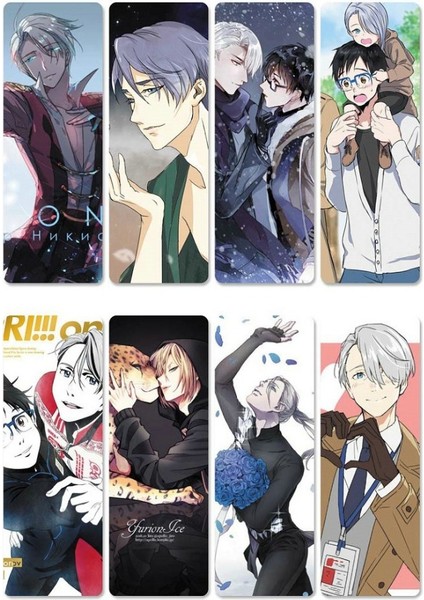 Stil 4 8 Adet Yurı!!!buz Üzerinde Anime Yer Imleri Su Geçirmez Şeffaf Pvc Plastik Yer Ayracı Kitap Ayraçları Hediye (Yurt Dışından) modelleri