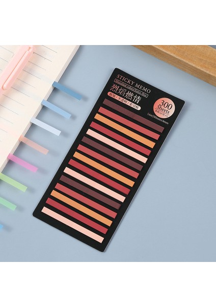 Stil 8 300 Sayfa Yayınlandı Şeffaf Yapışkan Notlar Kendinden Yapışkanlı Açıklama Kitap Okuma Yer Imleri Sekmeler Not Defteri Estetik Kırtasiye (Yurt Dışından)