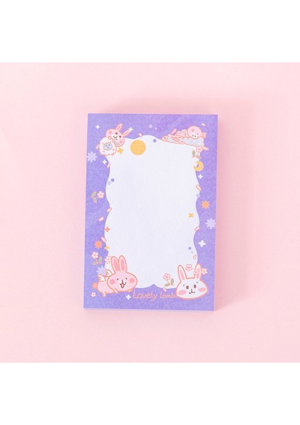 Stil 5 100 Sayfa Sevimli Karikatür Tavşan Bloknot Yapışkan Not Çıkartmalar Çıkartması Scrapbooking Dıy Kawaii Not Defteri Kırtasiye Okul Malzemeleri (Yurt Dışından)