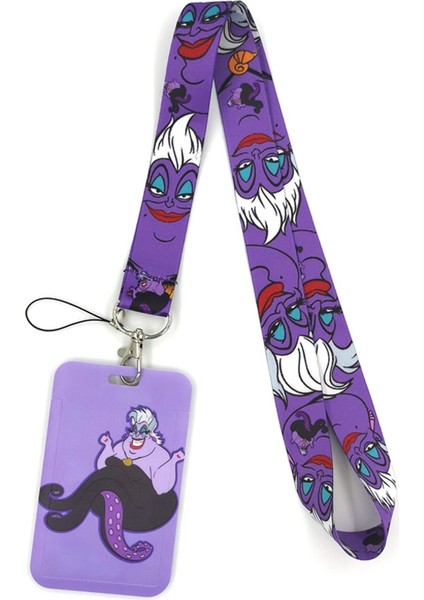 Stil 6 Disney Ursula Kordon Kredi Kartı Kımlık Tutucu Çanta Öğrenci Kadın Seyahat Kartı Kapağı Rozeti Araba Anahtarlık Hediyeler Aksesuarları Süslemeleri (Yurt Dışından) modelleri
