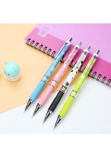 0.5 Kız Renk 1 Adet Sevimli 0.5 0.7mm Kalem Kauçuk Kavrama Kalem Rahat ve Emek Tasarrufu Sağlayan Çizim ve Yazma Mekanik Kalemler (Yurt Dışından)