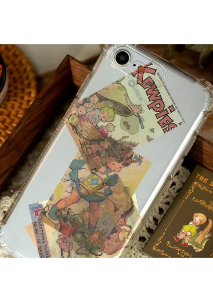 G Dimi 50 Yaprak Vintage Yaratıcı Saydam Malzeme Kitap Sülfürik Asit Kağıt Bitki Çiçekler Günlük Kayıt Scrapbooking Kırtasiye (Yurt Dışından)