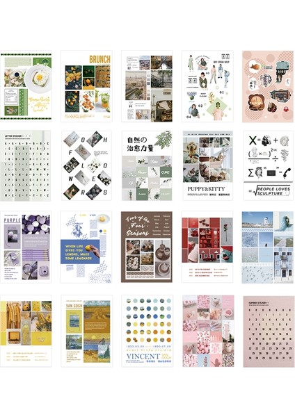 Yoofun Malzeme Kağıt Scrapbooking Dergiler Için Günlüğü Dekorasyon Arka Plan Kağıdı Ins Tarzı Dekor Kağıt Kawaii Bloknot (Yurt Dışından) indirimleri