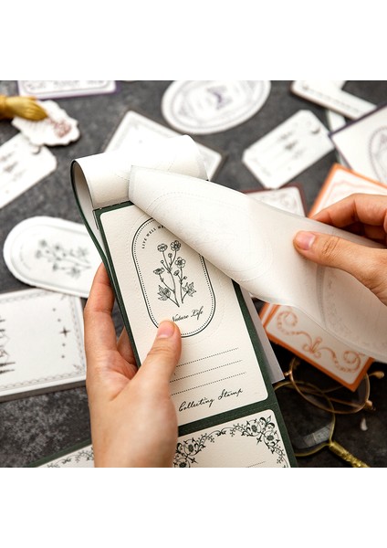 H-Paris'te Aşk 30 Adet Yırtılabilir Uzun Çiçek Bitki Edebiyat Şık Scrapbooking Perde Dekoratif Okul Malzemeleri Kolaj Dıy 245*75MM (Yurt Dışından) fiyatları