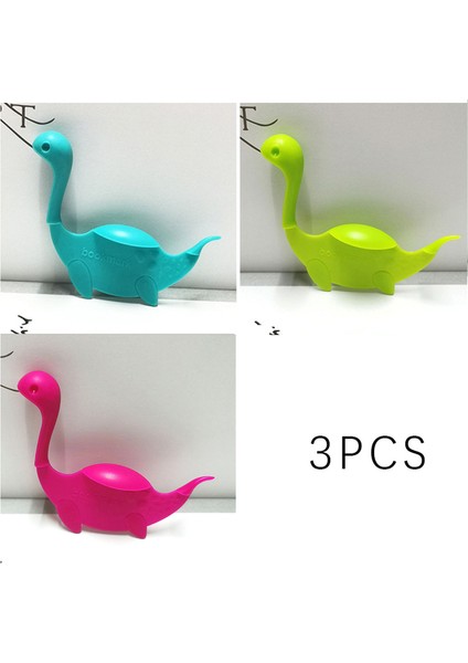3 Adet Karışık Kawaii Yaratıcı Loch Ness Canavarı Imi 3D Dinozor Öğrenci Çift Taraflı Kağıt Kitap Sayfası Klip Okul Kırtasiye Malzemeleri (Yurt Dışından)