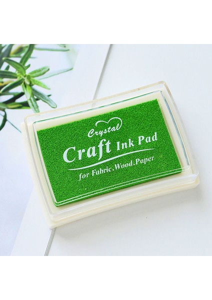 J Çocuk El Yapımı Parti Sevimli Inkpad Scrapbooking Aksesuarları Dıy Zanaat Kauçuk Pullar Mürekkep Pedi Parmak Izi Kart Yapımı (Yurt Dışından)