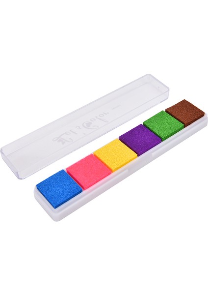Pc Toksik Olmayan Mürekkep Pedi Inkpad Dıy Zanaat Kart Damga Parmak Izi Aksesuarları Çocuklar Çocuklar Için Kauçuk Pullar Kağıt Ahşap 1 Paket (Yurt Dışından) indirimleri