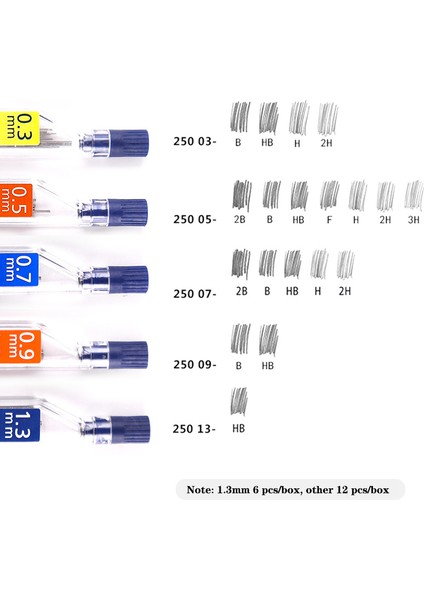 0.5mm H Almanya Staedtler Kurşun Çekirdek 0.3/0.5/0.7/0.9mm Mekanik Kalem Grafit Değişim Çekirdek Anti-Break Gri Tonlamalı Hassas Kırtasiye (Yurt Dışından) fiyatları