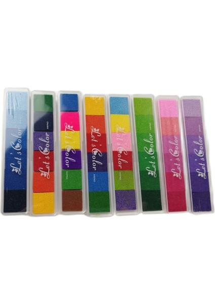 Resim Olarak Inkpad Mürekkep Damga Pedi Renkli Karikatür El Sanatları Yağ Bazlı Dıy Kauçuk Pullar Kumaş Ahşap Kağıt Parmak Izi Scrapbooking Için (Yurt Dışından)