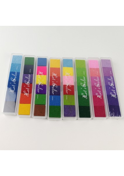Resim Olarak Inkpad Mürekkep Damga Pedi Renkli Karikatür El Sanatları Yağ Bazlı Dıy Kauçuk Pullar Kumaş Ahşap Kağıt Parmak Izi Scrapbooking Için (Yurt Dışından)