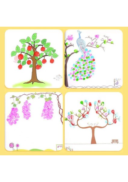 12 Renk 12/24 Renk Komik Mürekkep Pedi Damga Dıy Parmak Boyama Zanaat Kart Yapımı Çocuklar Için Montessori Çizim 0-12 Ay Bebek Oyuncakları (Yurt Dışından) fiyatları