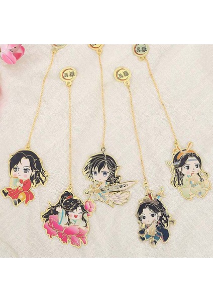 E 1 Adet Mo Dao Zu Shi Yer Imi Vintage Anime Kitap Işaretleyici Metal Içi Boş Yer Imi Sayfalama Işareti Yaratıcı Öğrenci Hediye Kırtasiye (Yurt Dışından) fiyatları