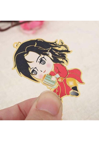 E 1 Adet Mo Dao Zu Shi Yer Imi Vintage Anime Kitap Işaretleyici Metal Içi Boş Yer Imi Sayfalama Işareti Yaratıcı Öğrenci Hediye Kırtasiye (Yurt Dışından) indirimleri