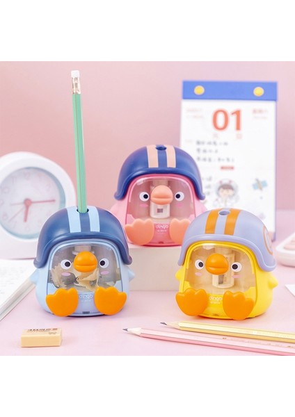 Pembe Cep Kalemtıraş Hb 2b Için Fit Yumuşak Kömürler Sert Kömürler Renkli Kalemler Makyaj Kalemleri Erkek Kız Için Hediye (Yurt Dışından)